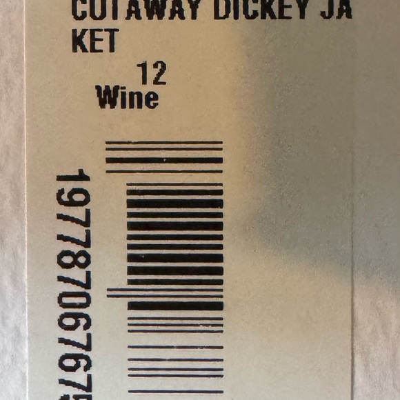 Veronica Beard Women's Wine Dickey Jacket - Picture 6 of 8